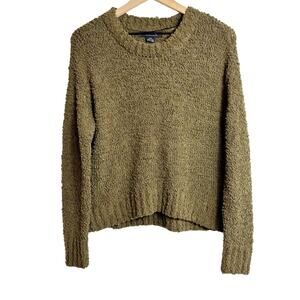 SOCIAL STANDARD SANCTUARY CARA CREW GREEN WOMEN SWEATER SMALL BRAND NEW